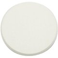 Prime-Line Prime Line SCU 9243 3.25 in. White Textured Round Rigid Vinyl Wall Protector Bumper; Pack Of 12 649325